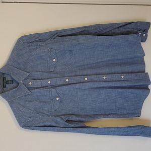 Ralph Lauren, Medium, denim style blouse